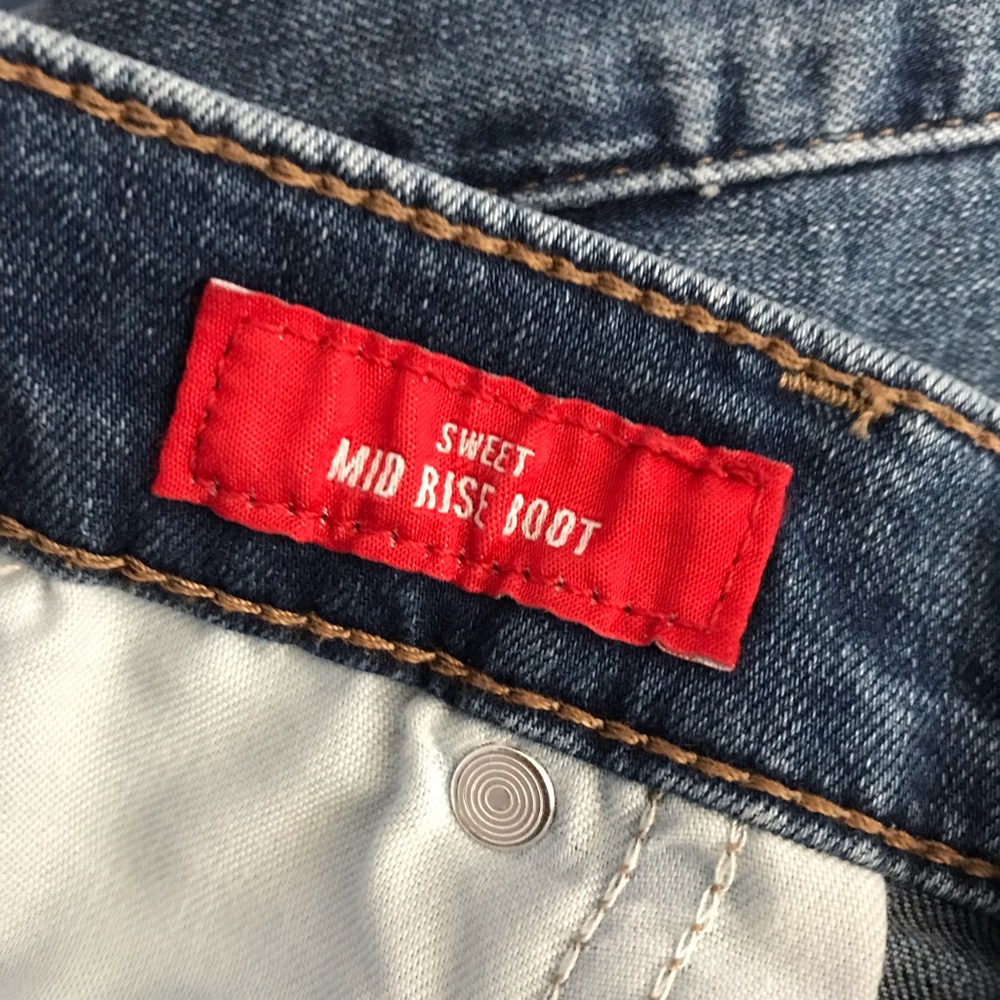 Lucky Brand Classic Women's Mid Wash Blue Jeans 14/32 - Picture 6 of 9